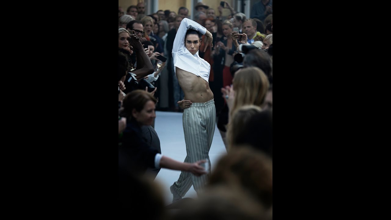 Fredrik Xtravaganza in exhibition for Jean-Paul Gaultier