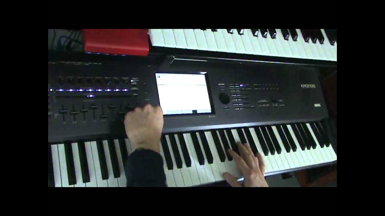 Utiliser des backing tracks avec le KRONOS