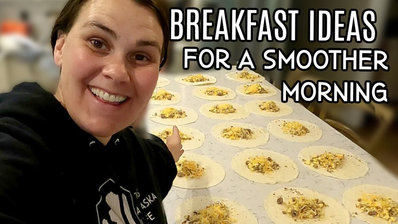 My Daily Protein Shake & Freezer Breakfast Burritos {BONUS SMOOTHIE STATION}
