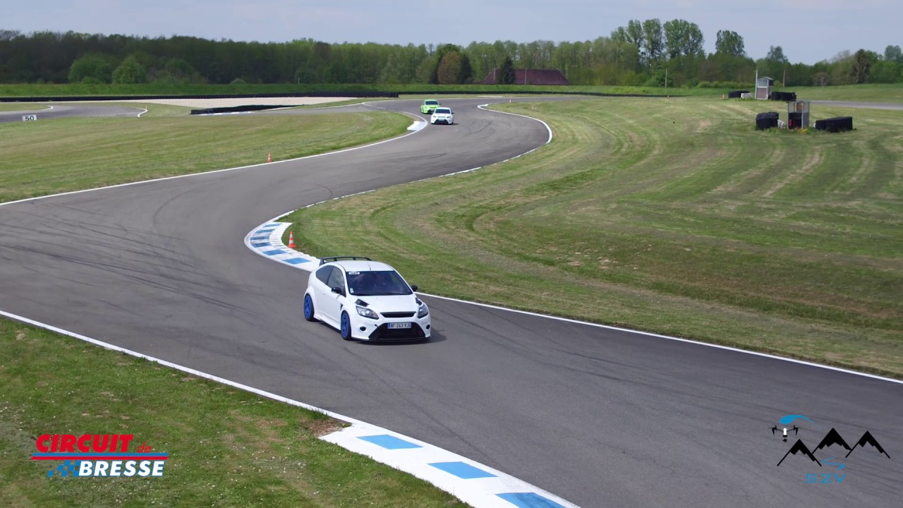 Ford Focus RS   circuit de Bresse   19 04 2017