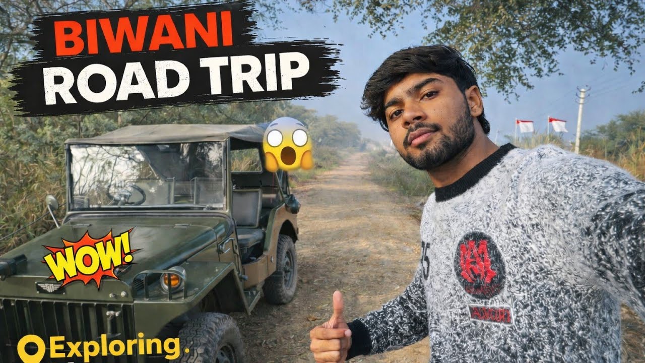 “Gaadi Lekar Bhiwani Gaye 😍 | First Road Trip Vlog 🚗🔥 ||#sarojmuskanvlog 