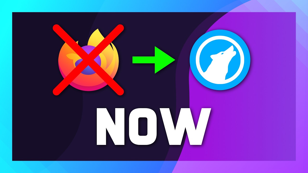 Stop using Firefox. Change to Librewolf (Stay signed in) | Migration Guide