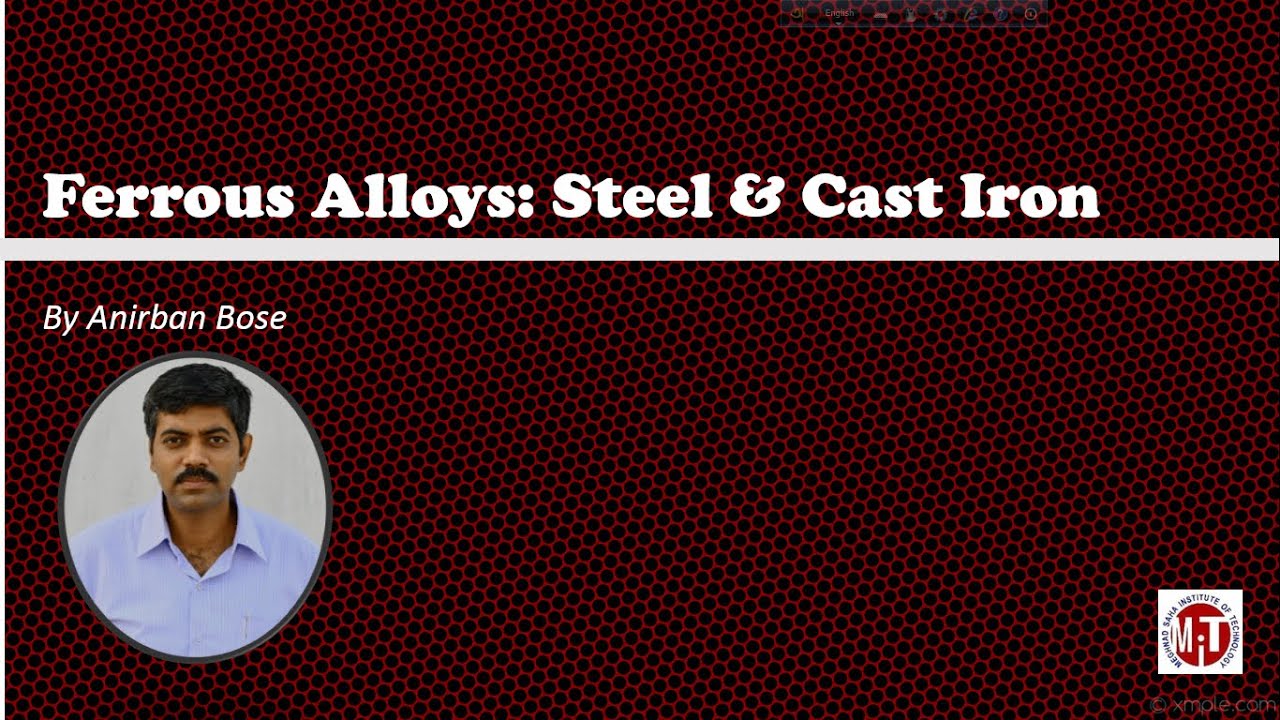Ferrous Metals and Alloys: Steel & Cast Iron