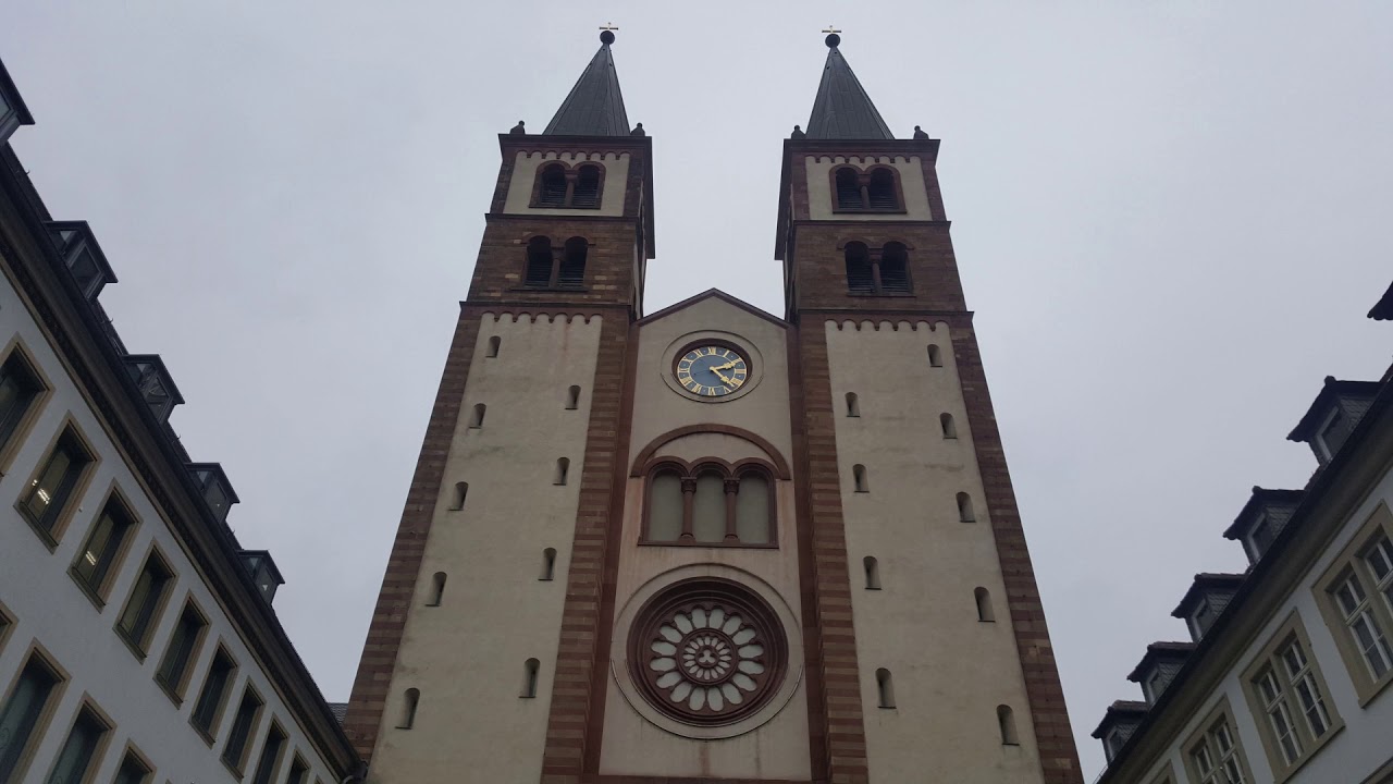 Würzburg (WÜ) Dom St. Kilian b0+ Teilgeläut mit b0