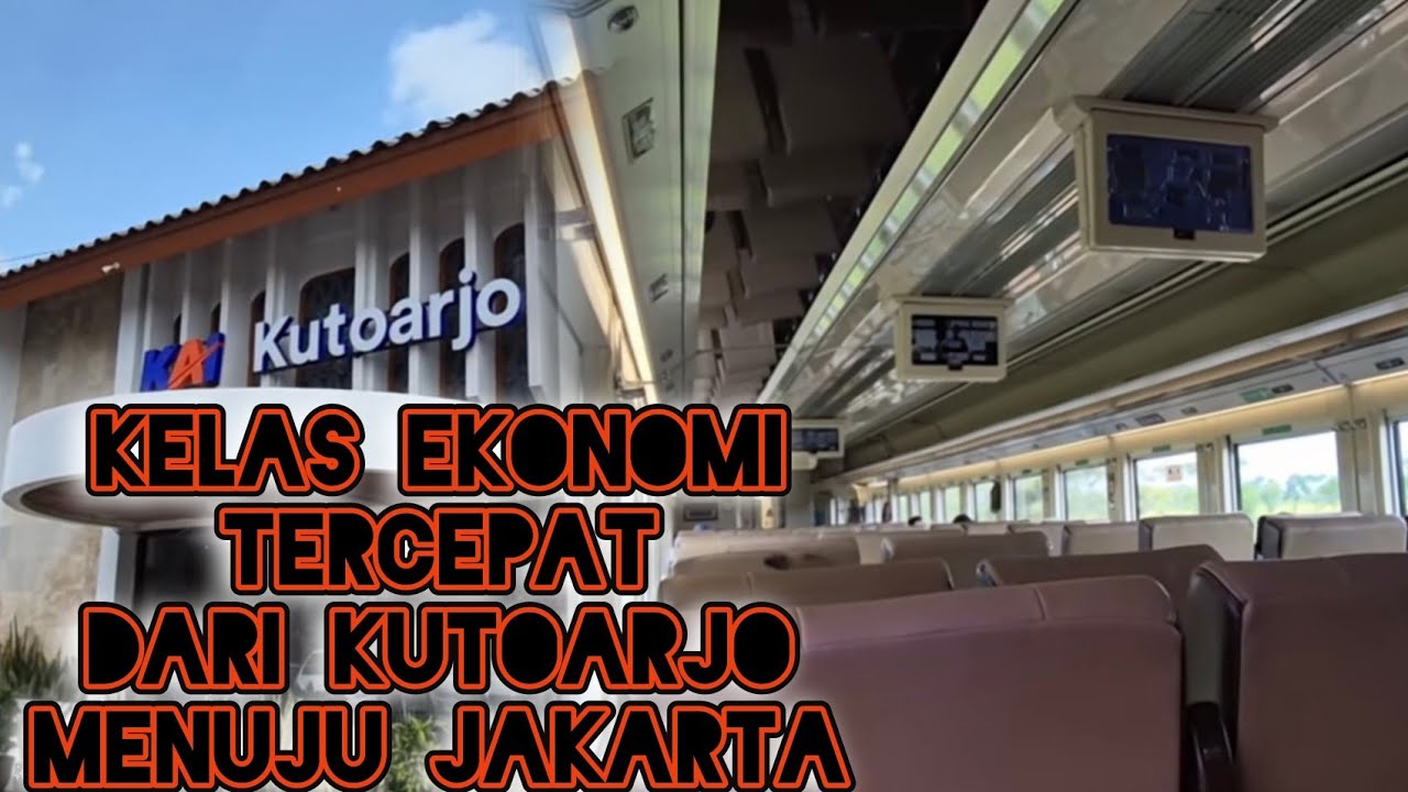 ARGO SAWUNG‼️ Kelas Full NGEBUT Satset Kelas Ekonomi Kutoarjo - Jakarta KERETA SAWUNGGALIH 115