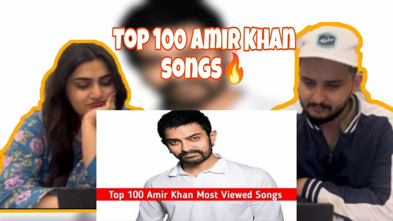 Pakistani couple reaction Top 100 viewed songs of Amir khan♥️😍🔥