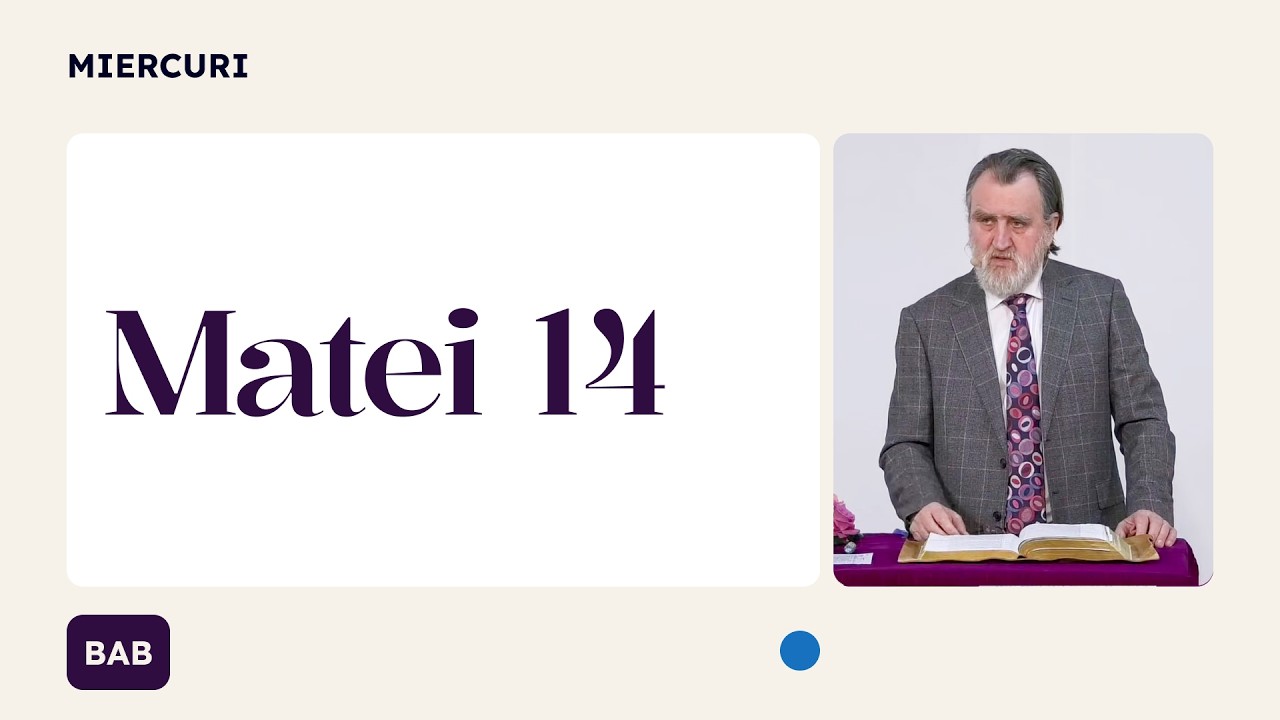 🔴 LIVE - Biserica Adventă Biblică | Iacob Coman