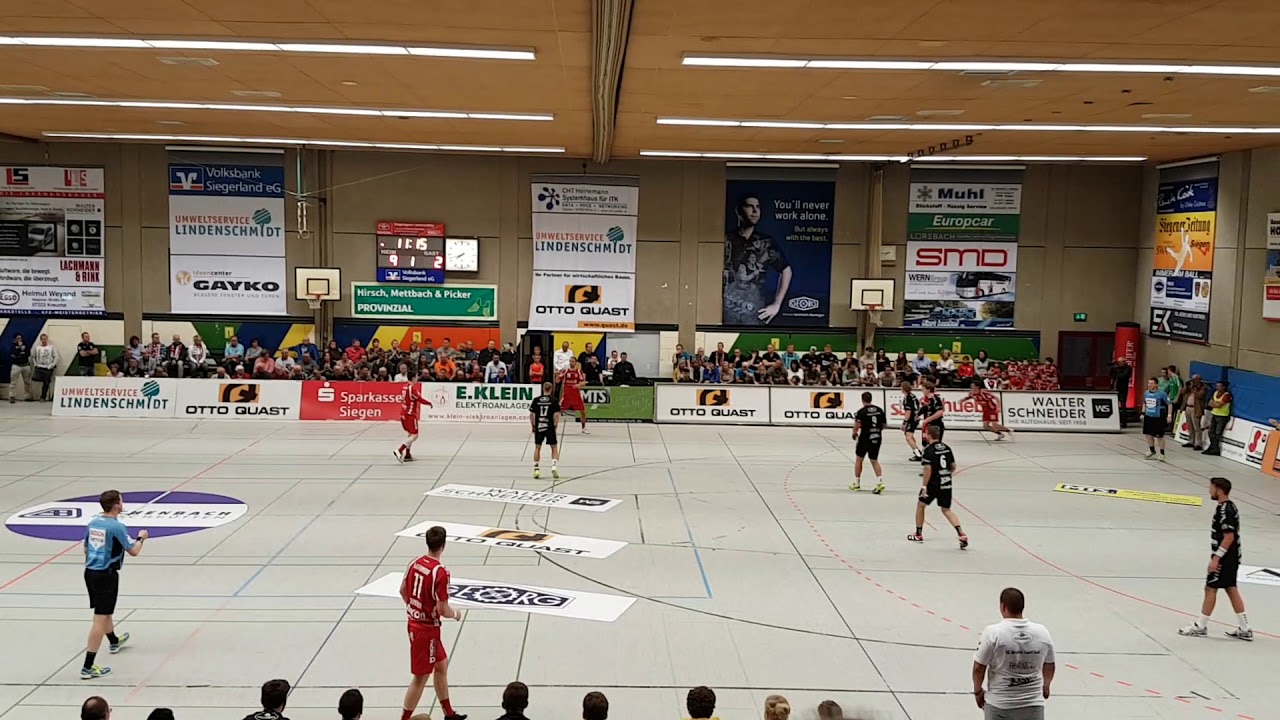 3. Liga West TuS Ferndorf gegen SG Menden Sauerland Wölfe.