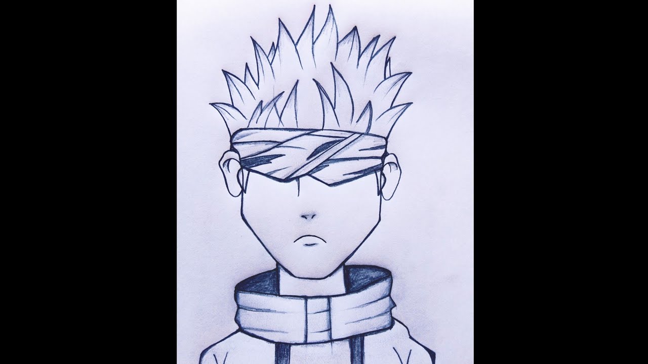 how to draw gojo setoru \\ gojo art step by step 