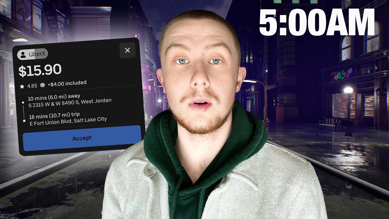 I Did the 5am Uber/Lyft Shift (and made $___)