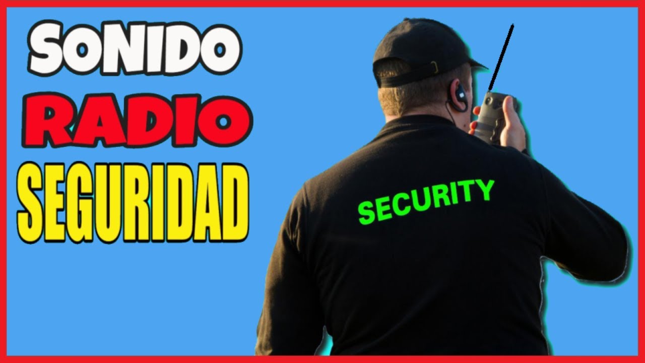 Sonido de RADIO REPORTANDO / RADIO de SEGURIDAD Sonido