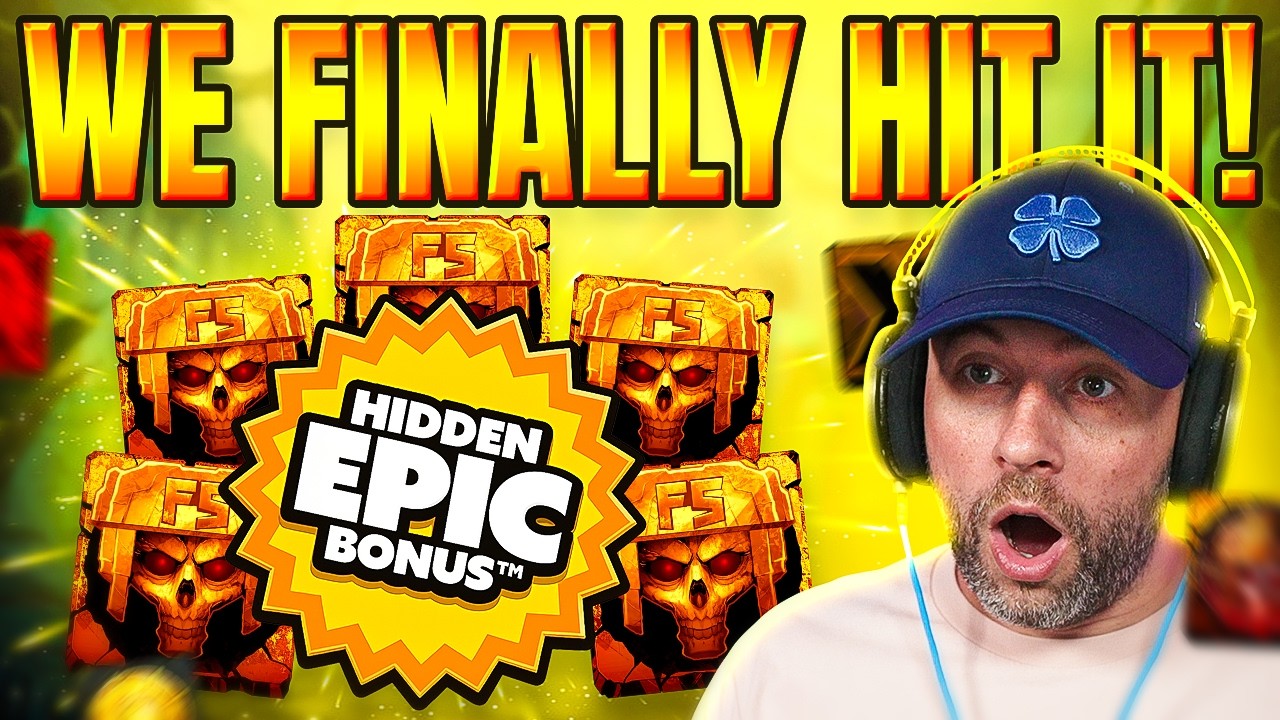AFTER YEARS... I FINALLY HIT the 5 SCATTER HIDDEN BONUS on MAYAN STACKWAYS!!