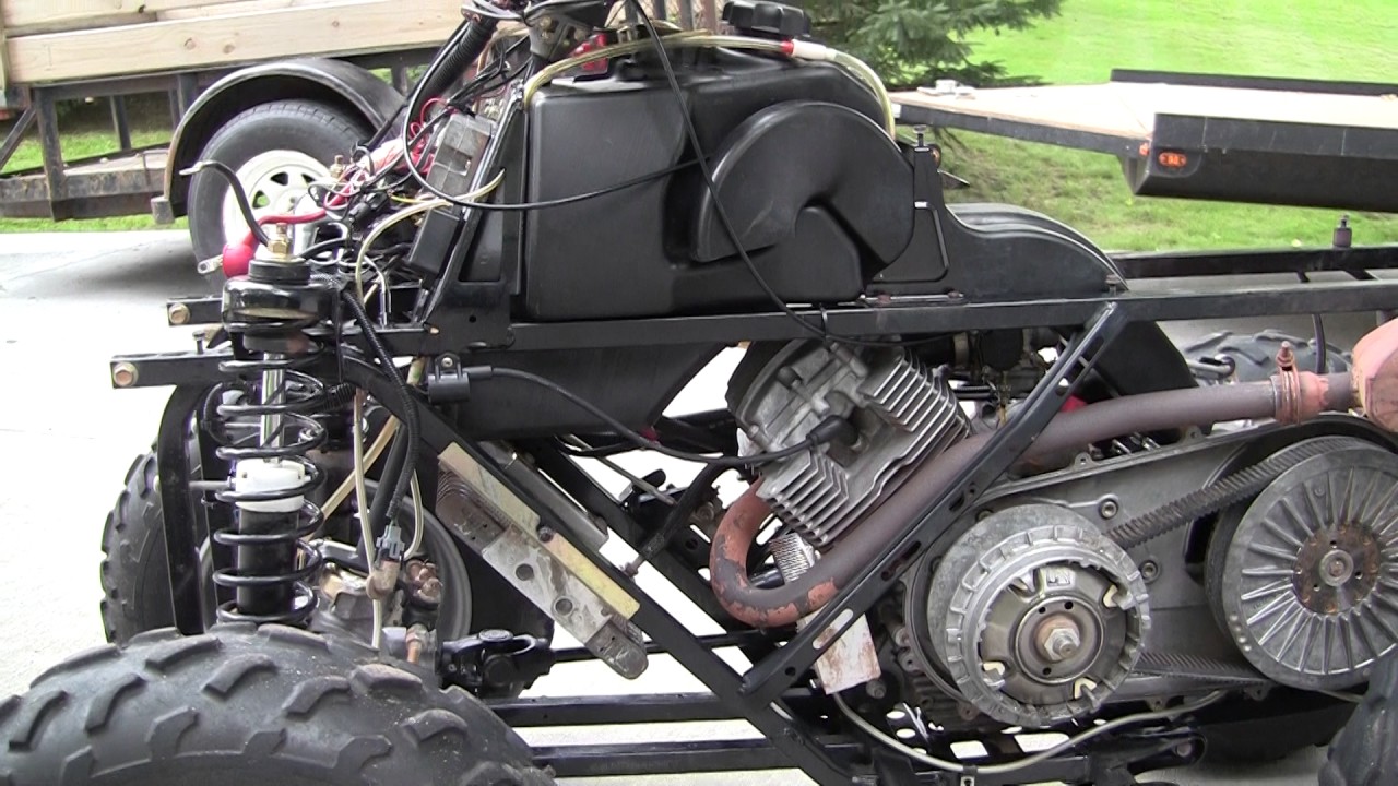 2006 Polaris Hawkeye 300 4x4 Inspection Video (Plastics Removed)