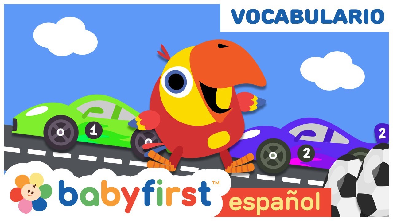 ¡Mira a Larry aprender! | Colores, vehículos, juegos y nuevas palabras para niños | BabyFirst