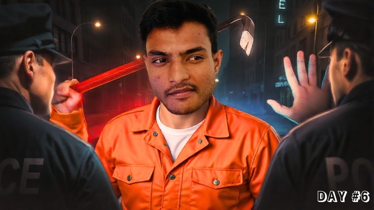 Aj hame police ne pakda 👮‍♂️ | Maharashtra Police | Day 6 | S Thalapathy Vlogs 