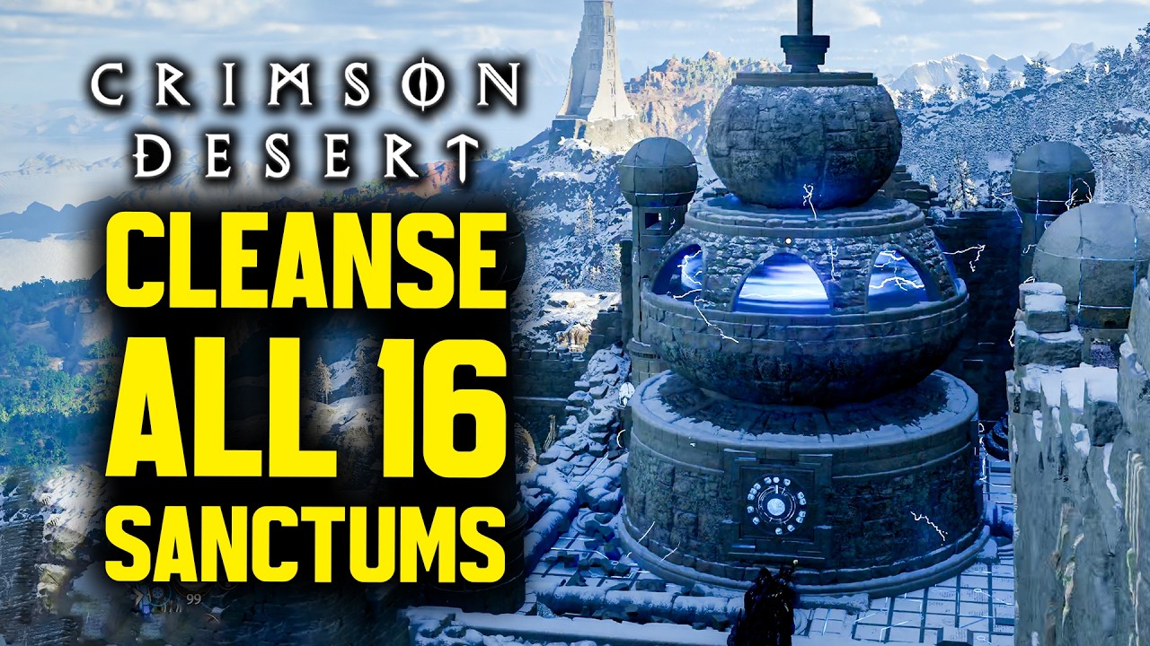 Crimson Desert - All Witch Locations & How to Cleanse All 16 Sanctums (Full Witches Quest Guide)