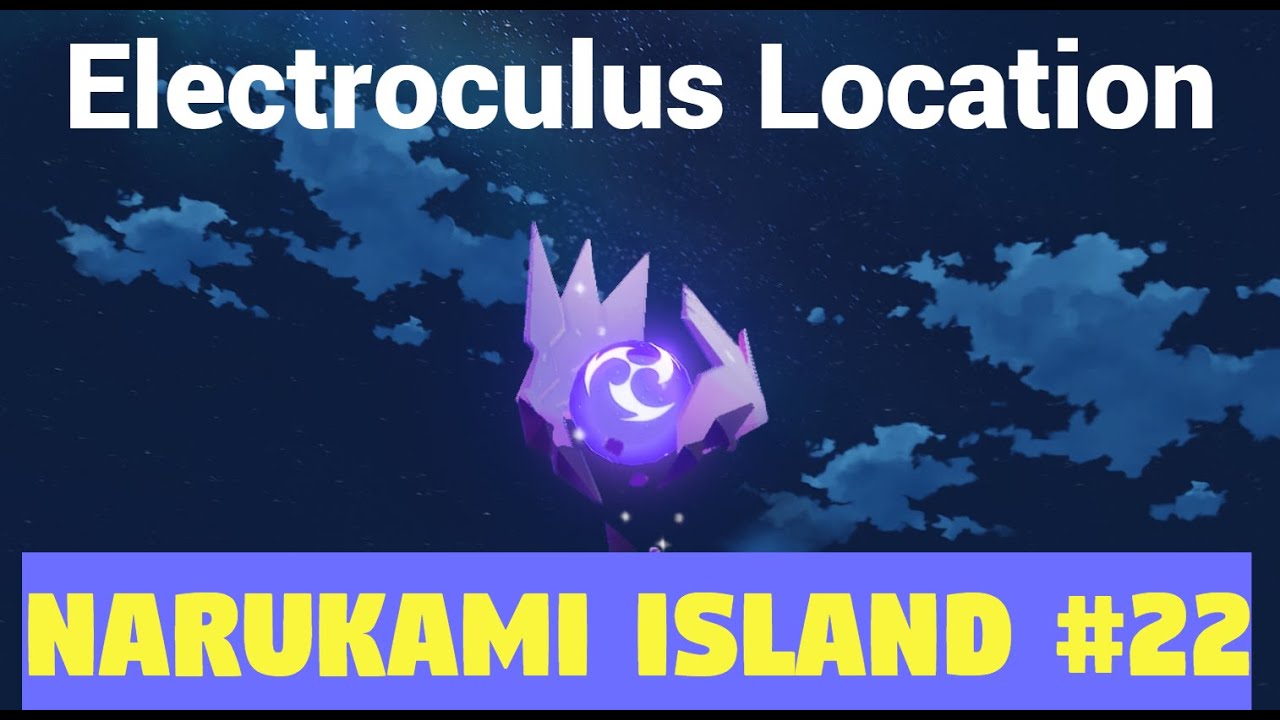 Electroculus [#14972] Location Inazuma: Narukami Island #22 - Genshin Impact