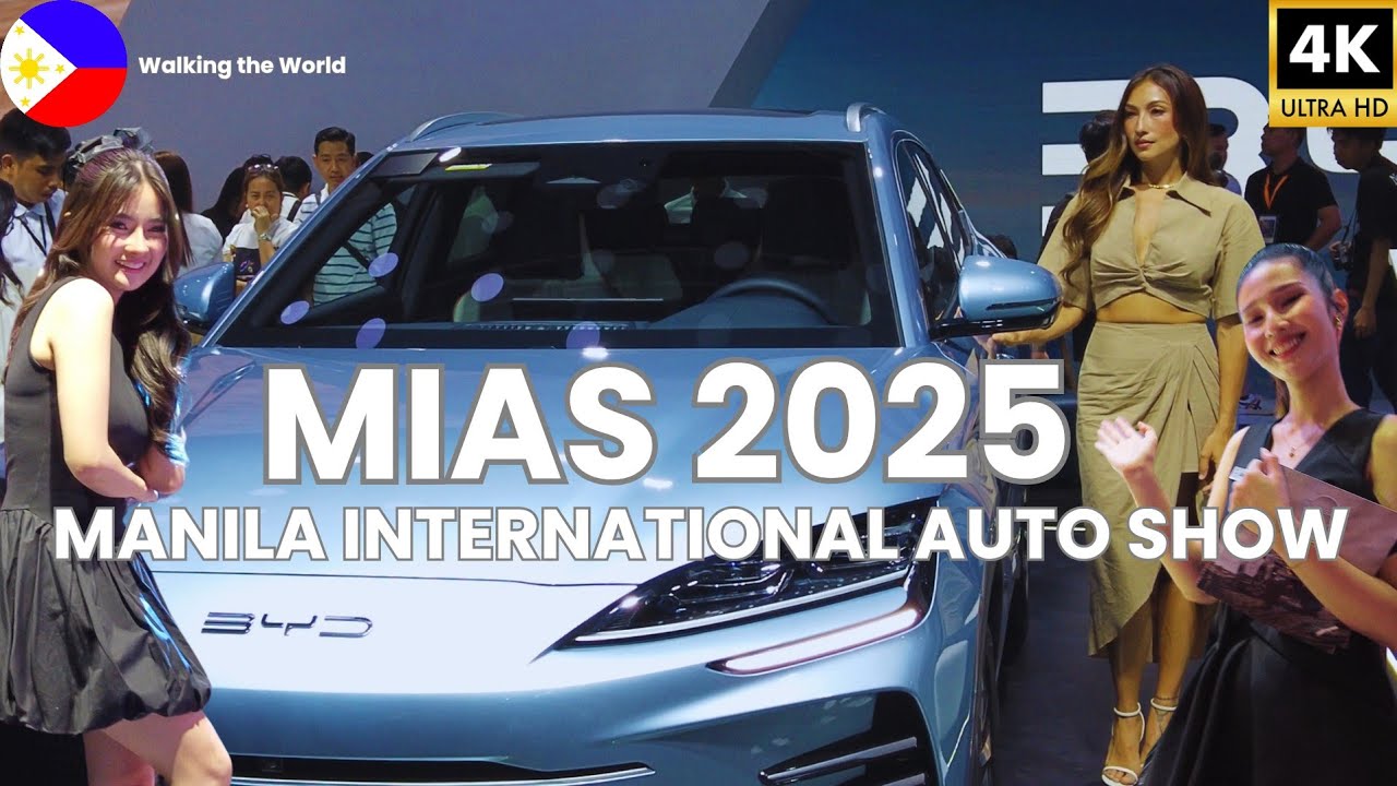 MIAS 2025 Opening Day Full Tour! Manila International Auto Show at World Trade Center [4K]