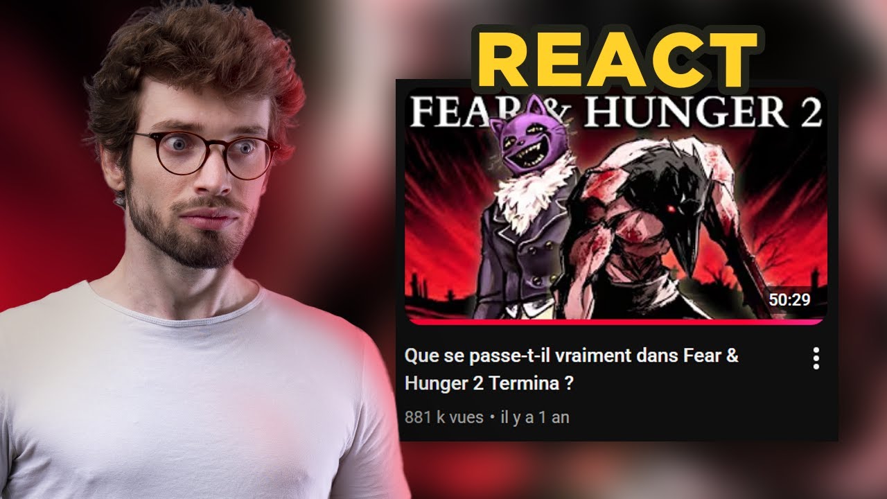 Les SECRETS de Fear & Hunger 2: Termina | React