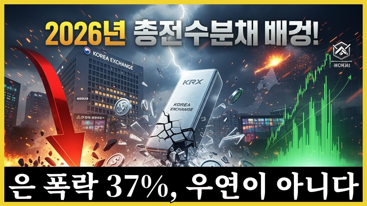 은 가격 하루 만에 37% 폭락… 진짜 이유는 무엇인가?
