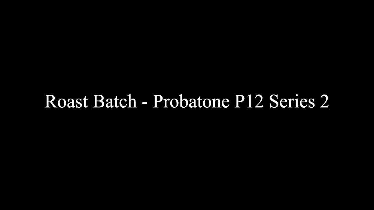 Roasting the second batch of my production day on a 12kg Probat (Probatone P12 Series 2).