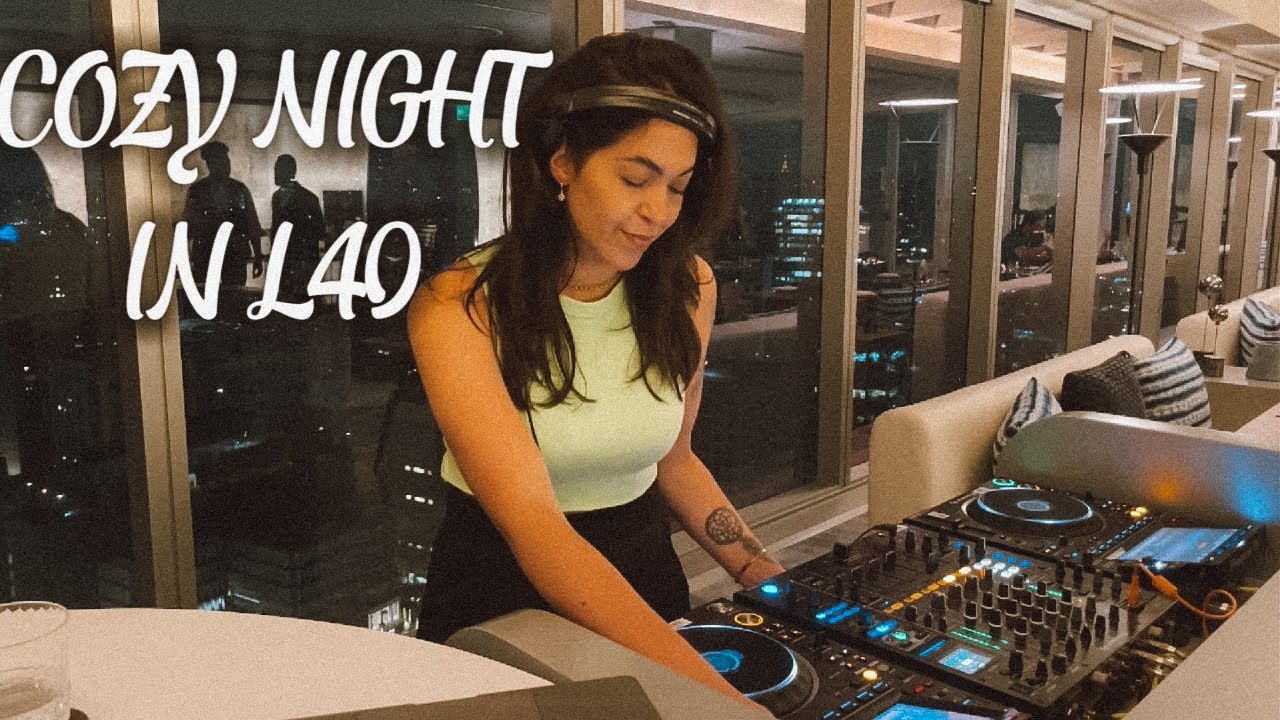 Cozy Night With Nu Disco And Deep House - Chill Lounge In L40 DJ Set | Relaxing Night