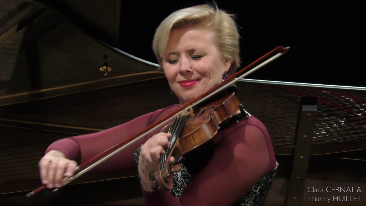 Caruta Postei (The Post Horn) opus 96, for violin and piano by Clara Cernat & Thierry Huillet