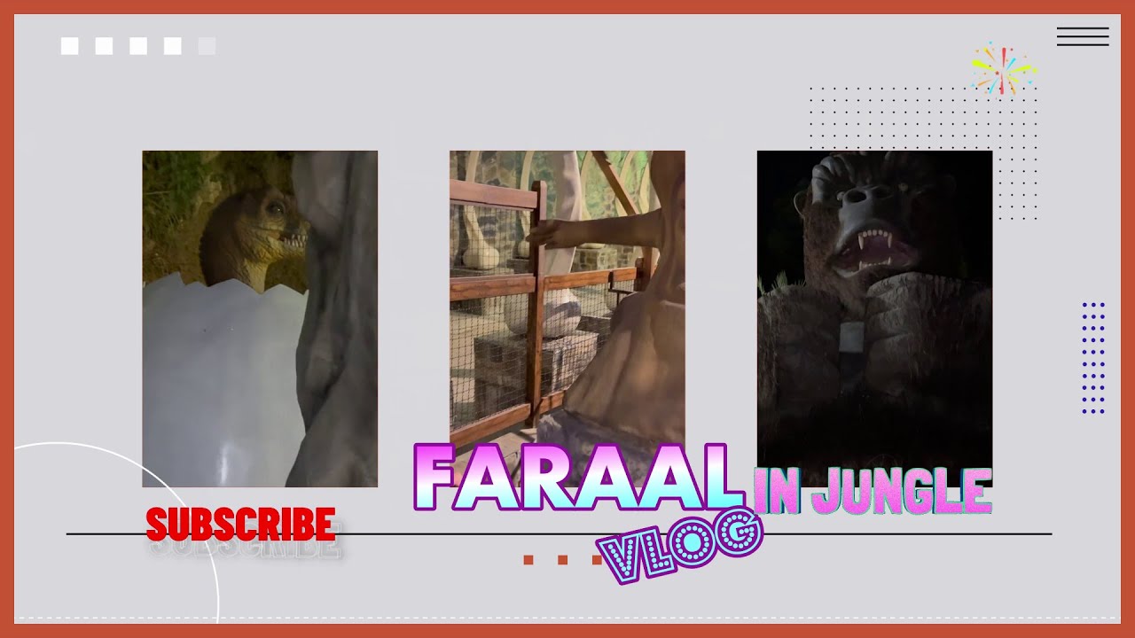 Faraal in Jungle | Fiza Ali & Faraal VLog | 2025