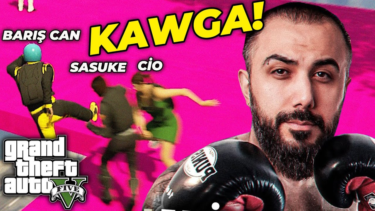 EKİPLE KAVGALI YENİ İNSAN PARKURU! GTA V PALYLIST | Barış Can