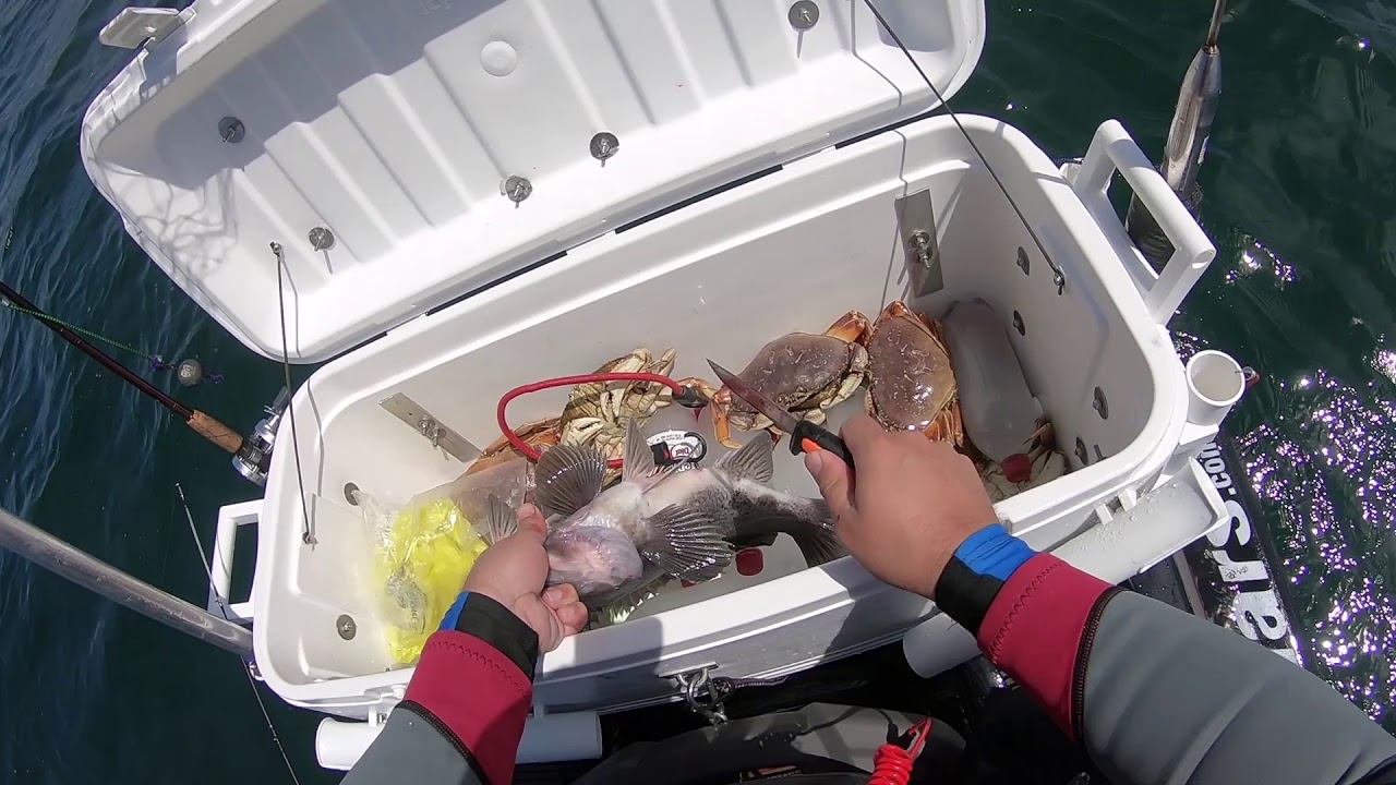 Jet Ski Fishing and Crabbing  on the Oregon Coast 6/29/19