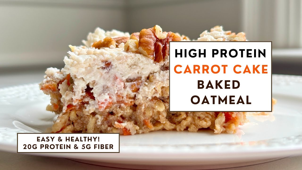 This Healthy Carrot Cake Oatmeal Changed My Breakfast Game!