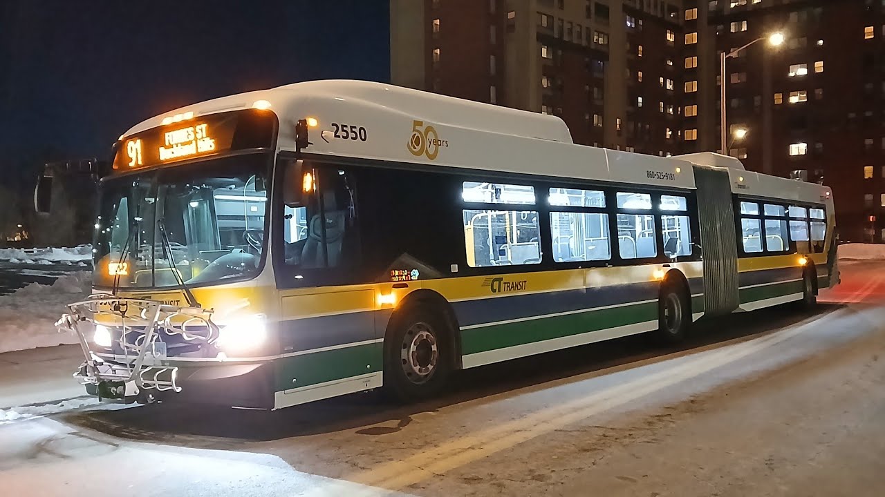 CT Transit #2550 Ride on Route 47W