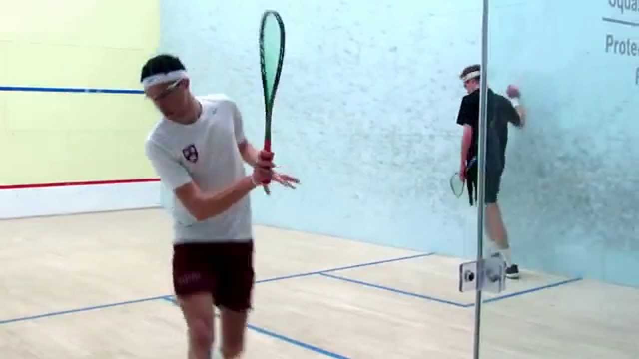 Ali Farag (Harvard) v. Dylan Ward (Princeton) - CSA College Squash 2014 Championships
