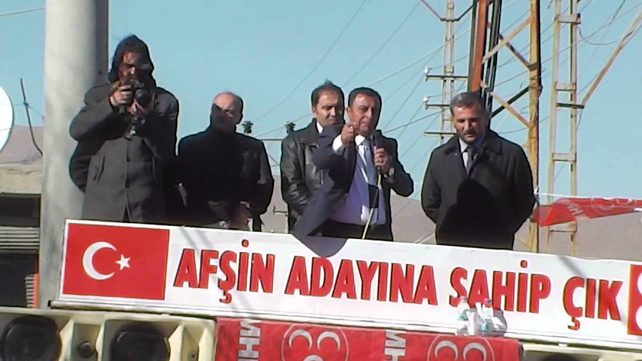 Milliyetçi Hareket Partisi AFŞiN Belediye Başkan Adayımız Sayın Adem yıldız