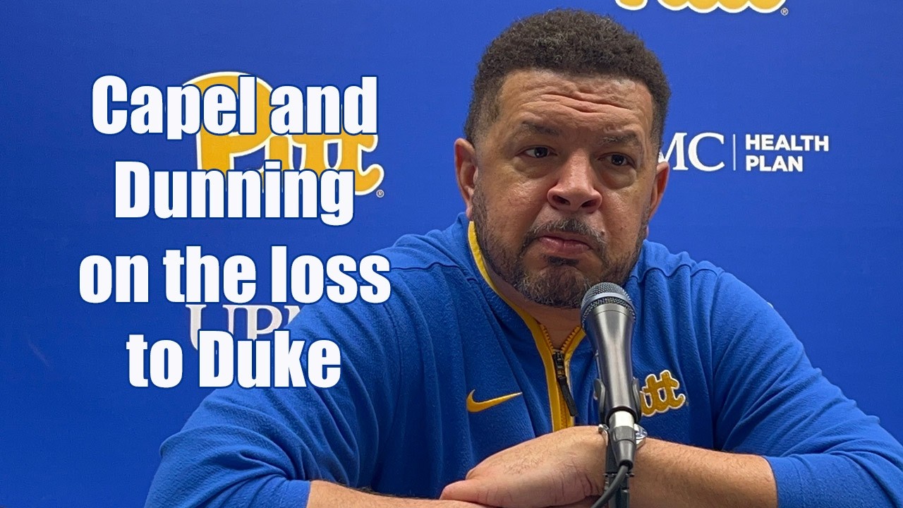 Post-game: Capel and Dunning on the loss to Duke | Pitt basketball on Panther-Lair.com 2/10/2026