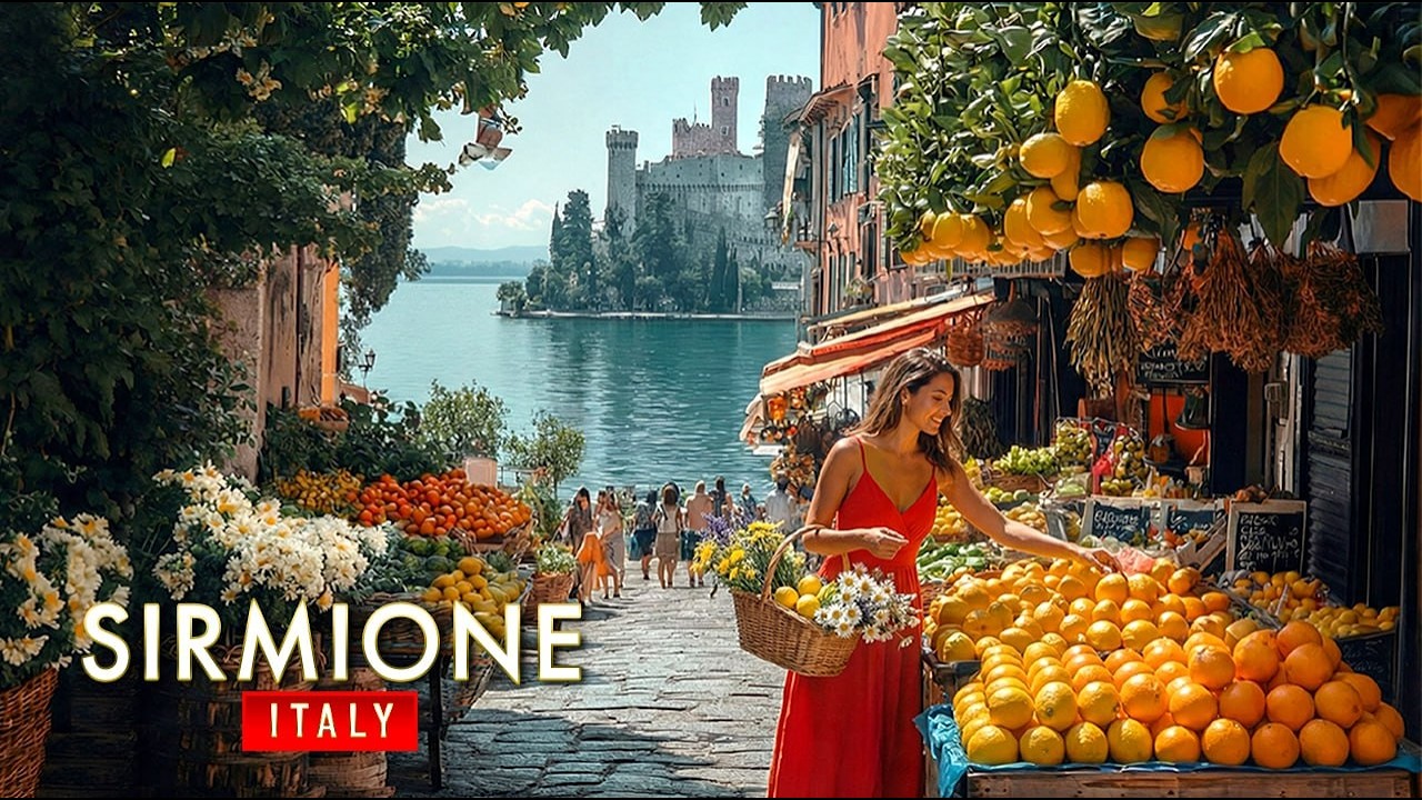 Is This the Most Beautiful Town on Lake Garda? 🇮🇹 | Sirmione 4K Walking Tour
