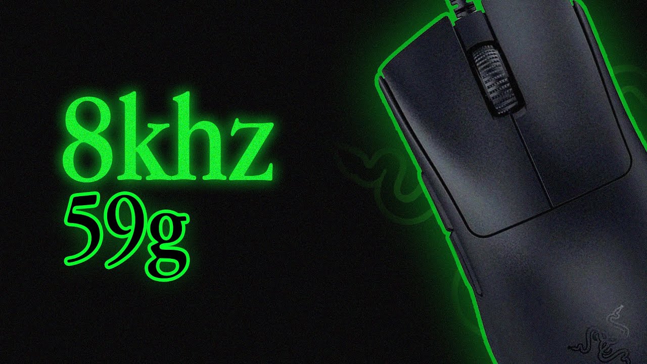 Razer's BEST 8k Ergonomic Mouse | Razer Deathadder V3 Wired