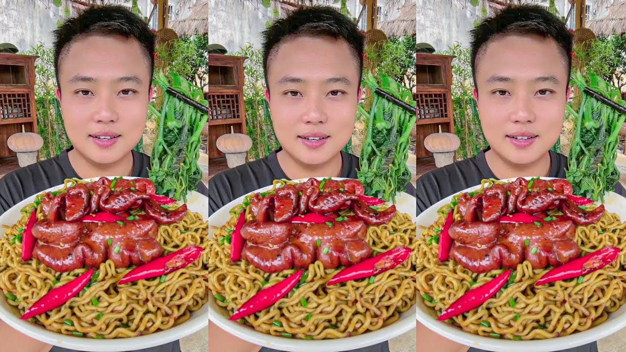 I Ate PORK INTESTINE NOODLES for 7 Days and Here's What Happened