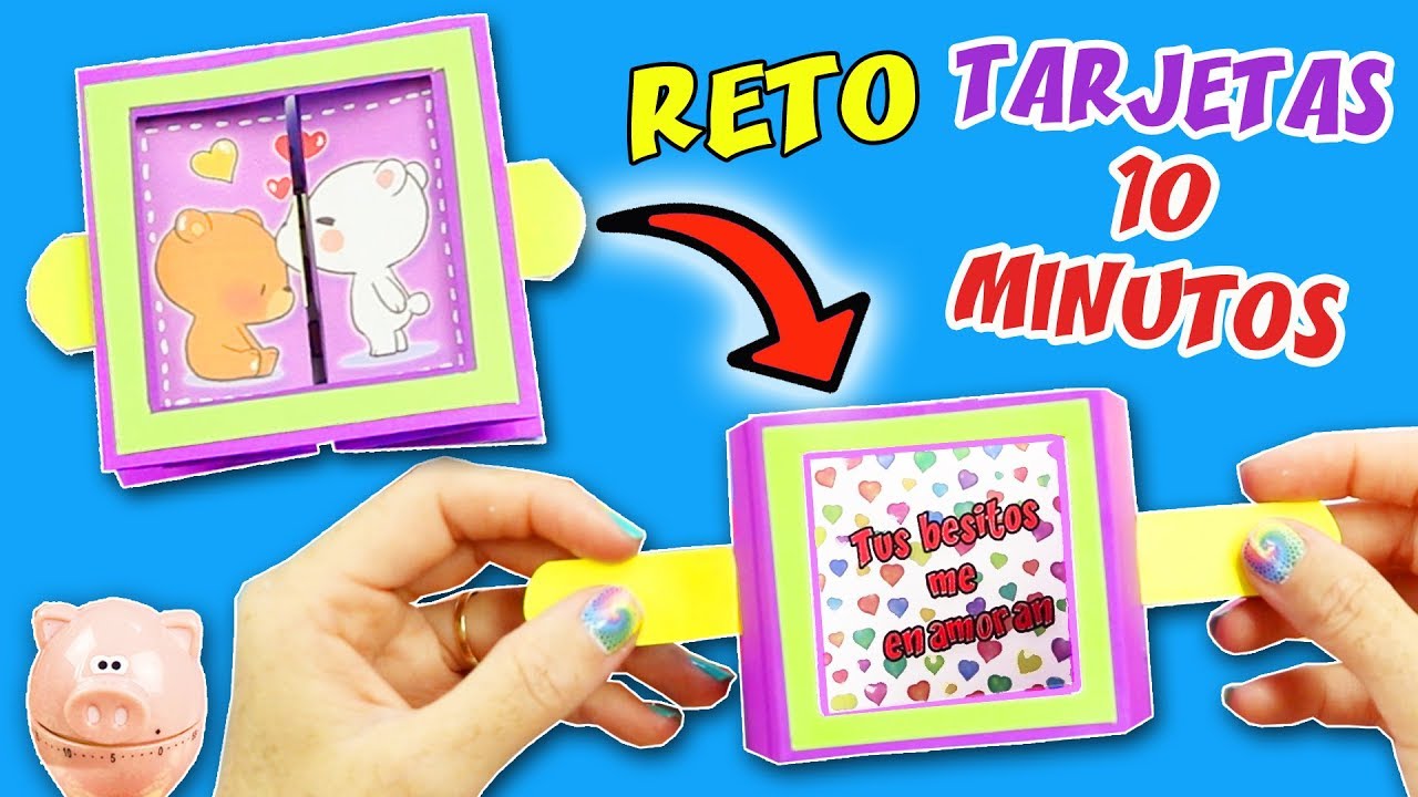 5 DIYs RETO TARJETAS EN 10 MINUTOS - EPISODIO 5: TARJETA Cubo Expandible / Manualidades aPasos