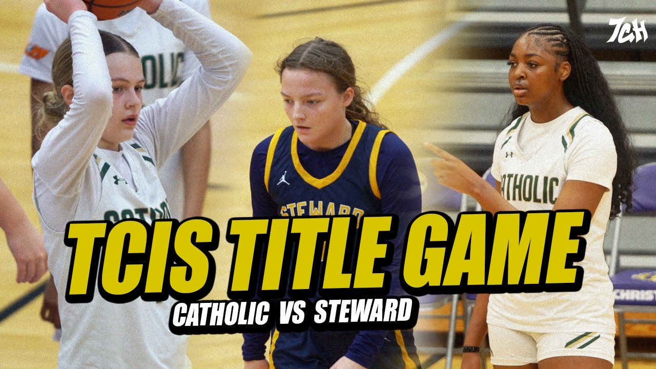 WHO WANTS IT?? TCIS Championship Game!! Catholic 🆚 Steward (HIGHLIGHTS)
