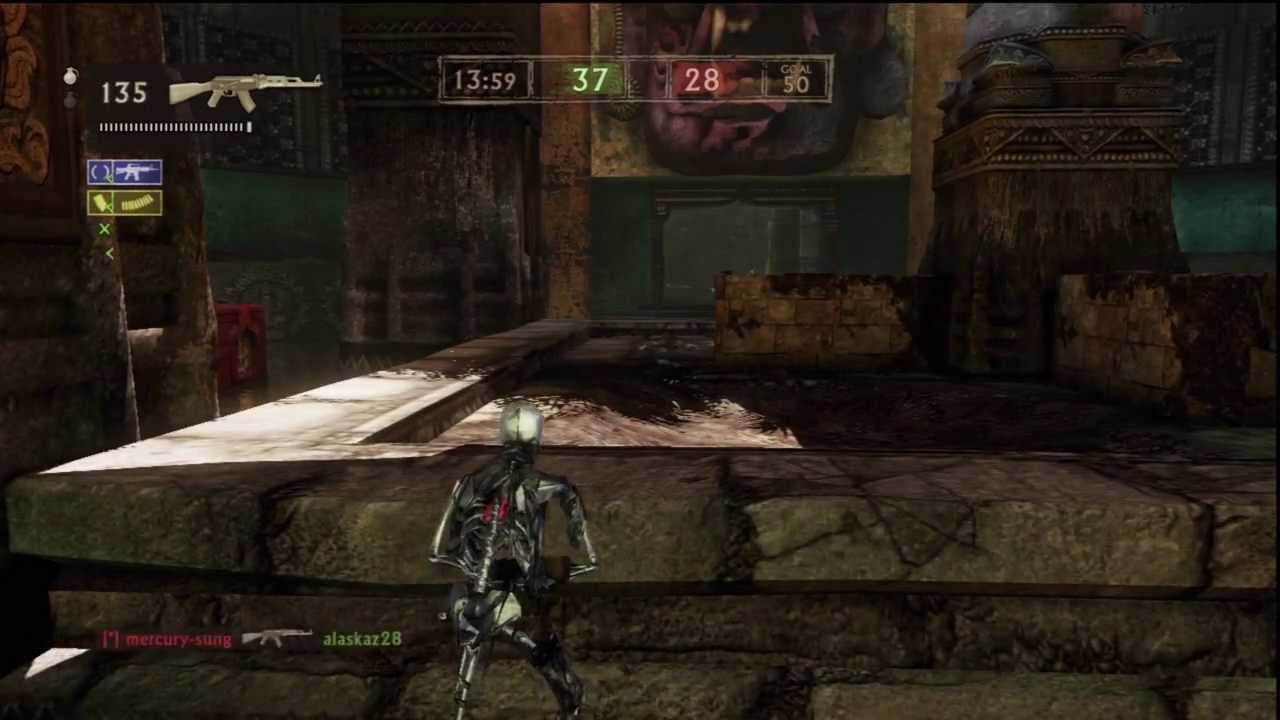 Uncharted 2 Multiplayer Gameplay - UC2 Team Deathmatch on The Temple