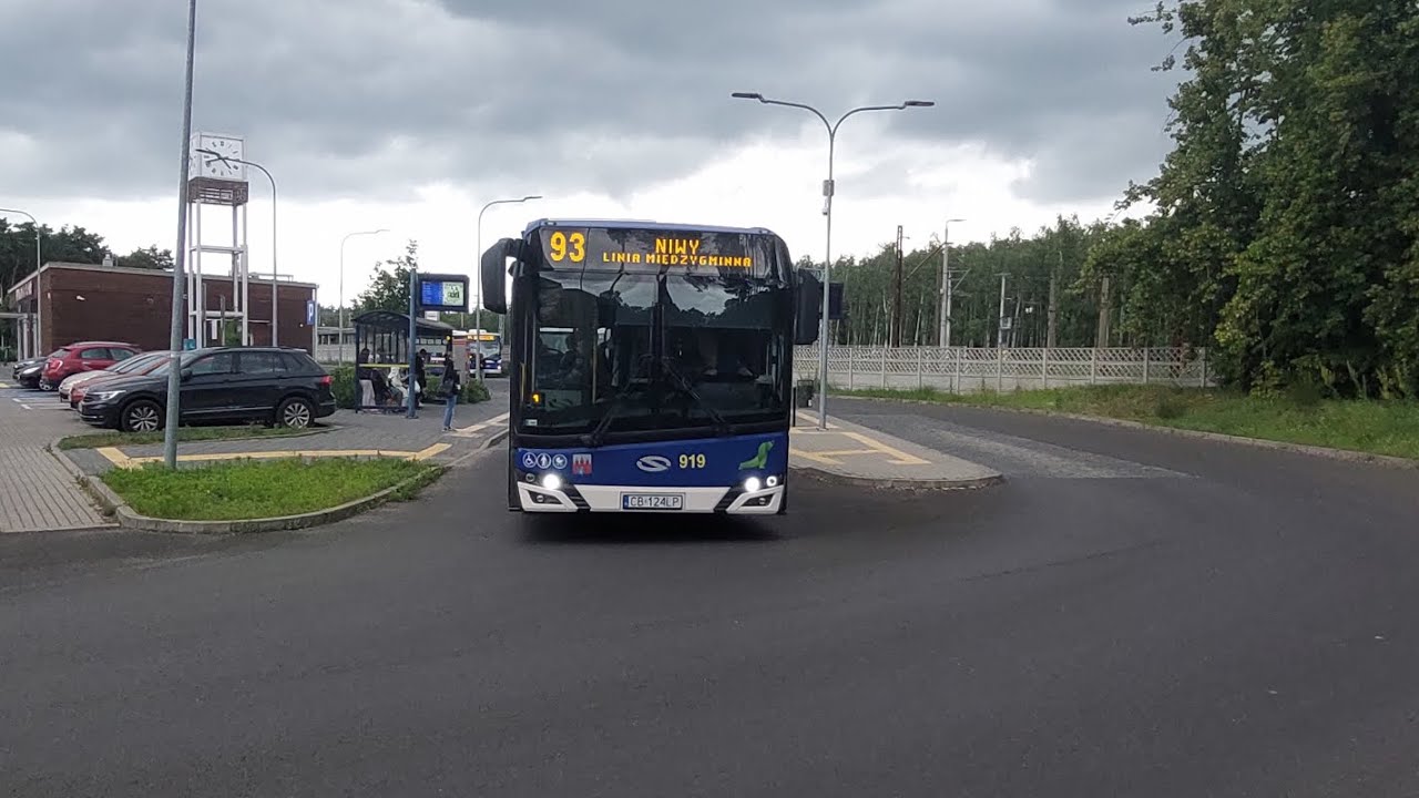 MZK BYDGOSZCZ | Linia 93 | Solaris Urbino 12 IV #919
