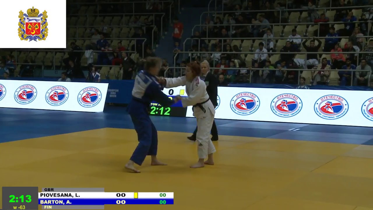 63 kg Piovesana L Barton A 12 05 2018 Т2 КУБОК ЕВРОПЫ РОССИЯ, ОРЕНБУРГ 2018