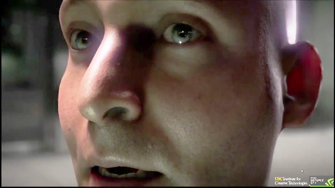 Nvidia Face Works Tech Demo Renders Realistic Human Faces