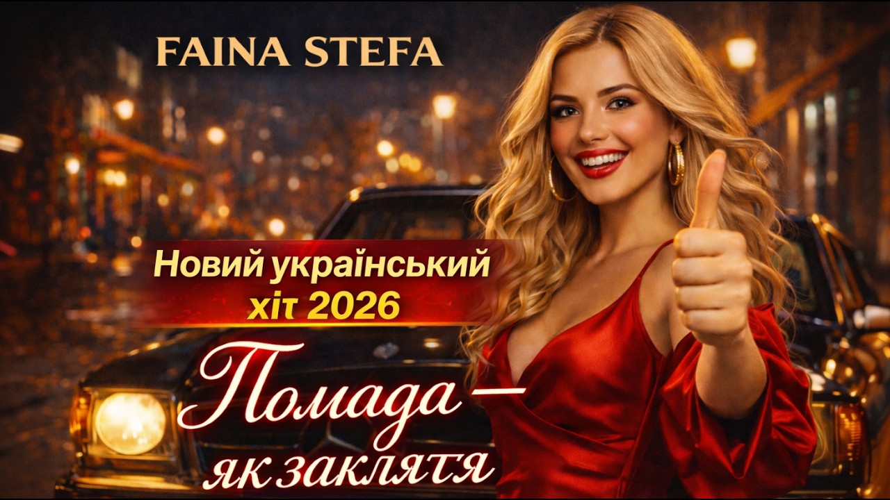 Faina Stefa - Помада - як закляття 🇺🇦 (Прем’єра хіта 2026🔥)