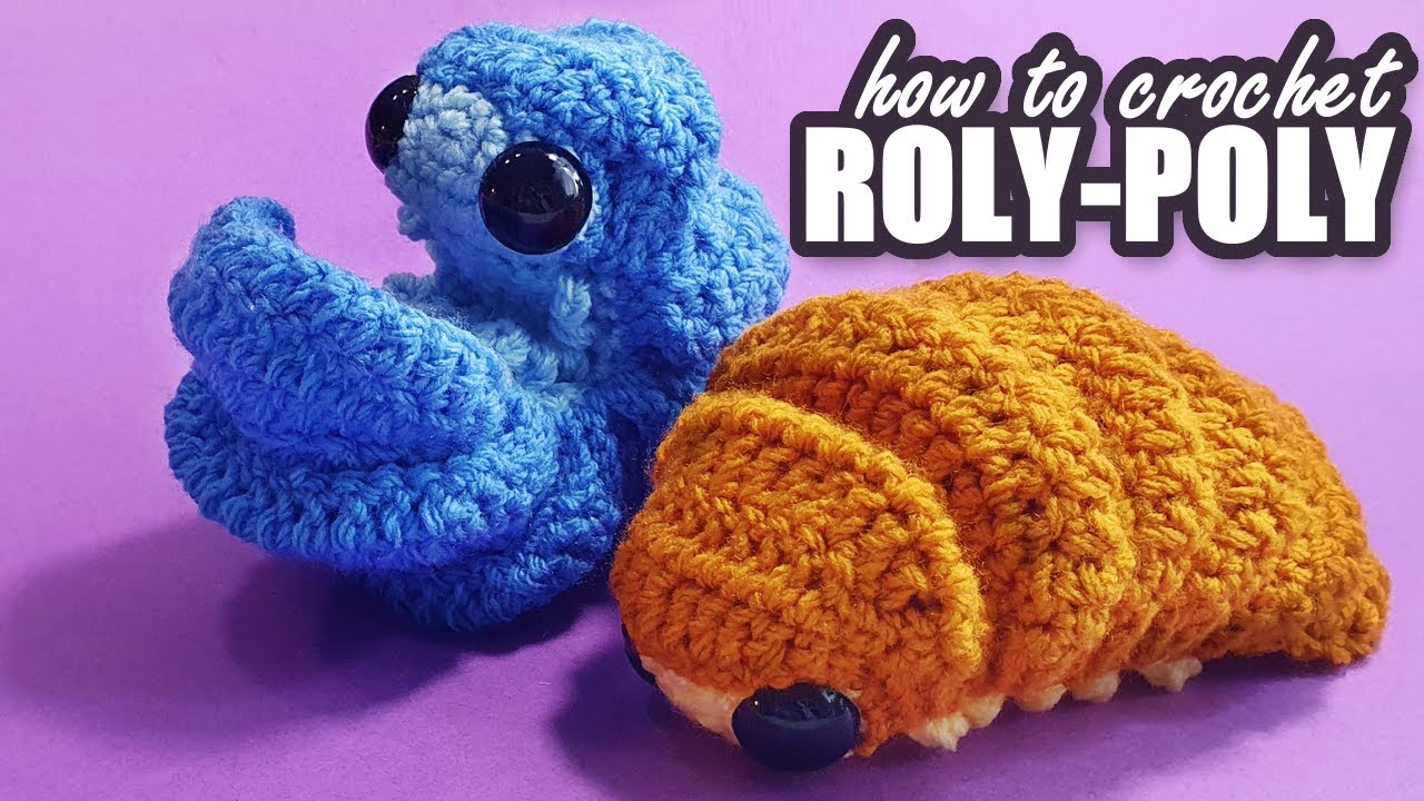 How to crochet a rolypoly!