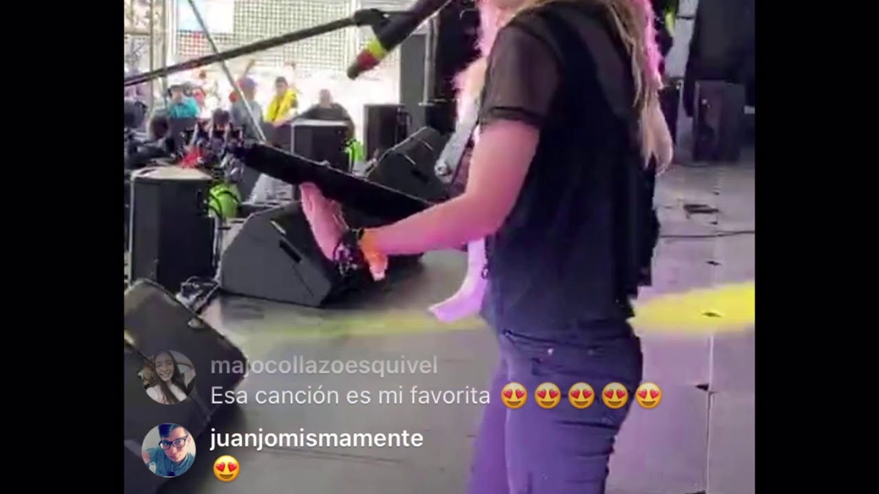 The Warning. Vive Latino 2020. Streaming from @thewarningrockband Instagram.