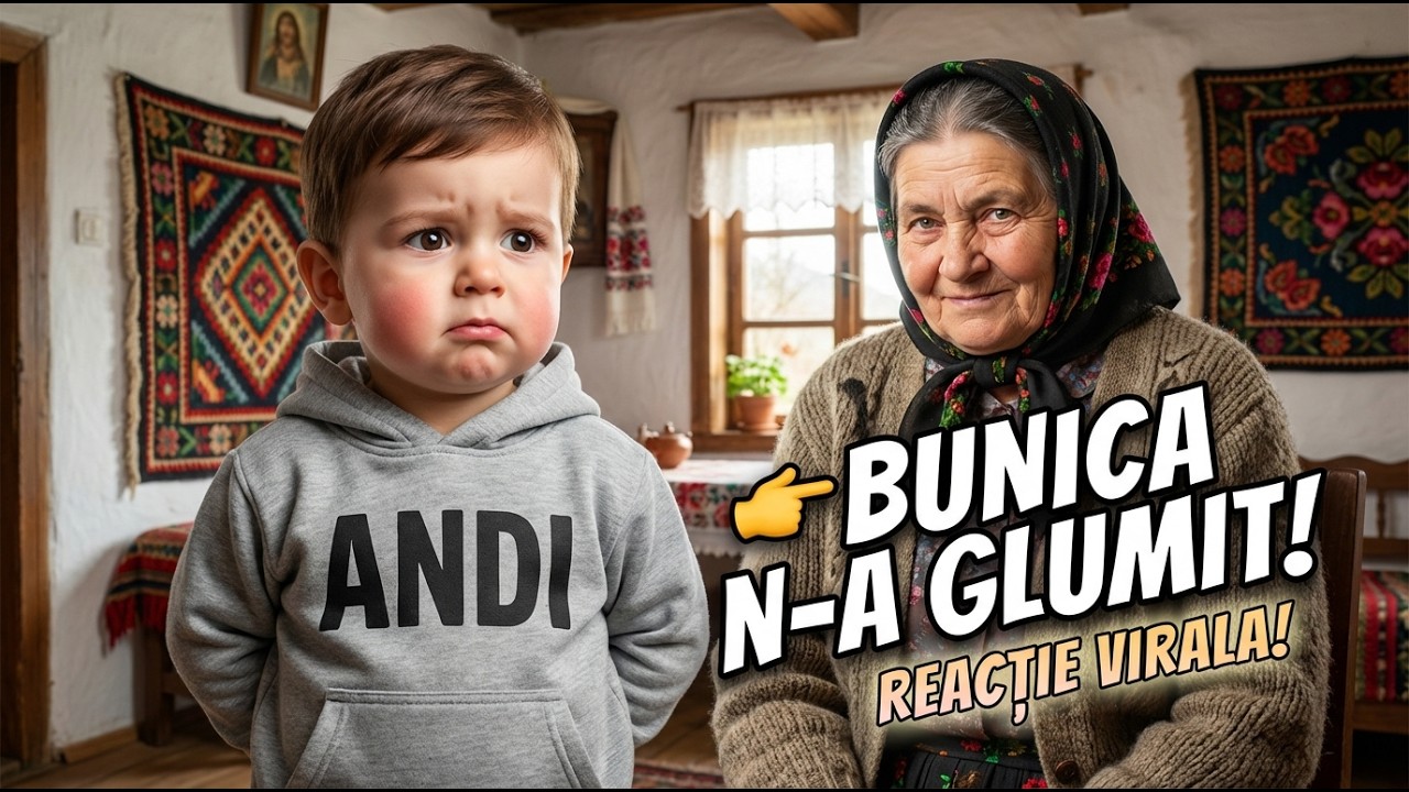 A crezut că glumește… dar bunica era serioasă 🤣