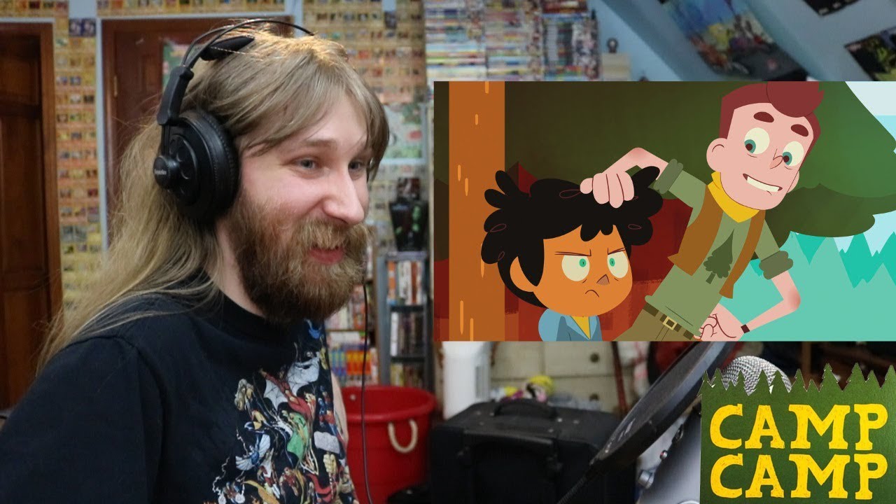 Ryan Reacts to Camp Camp: Episode 1 - Escape from Camp Campbel