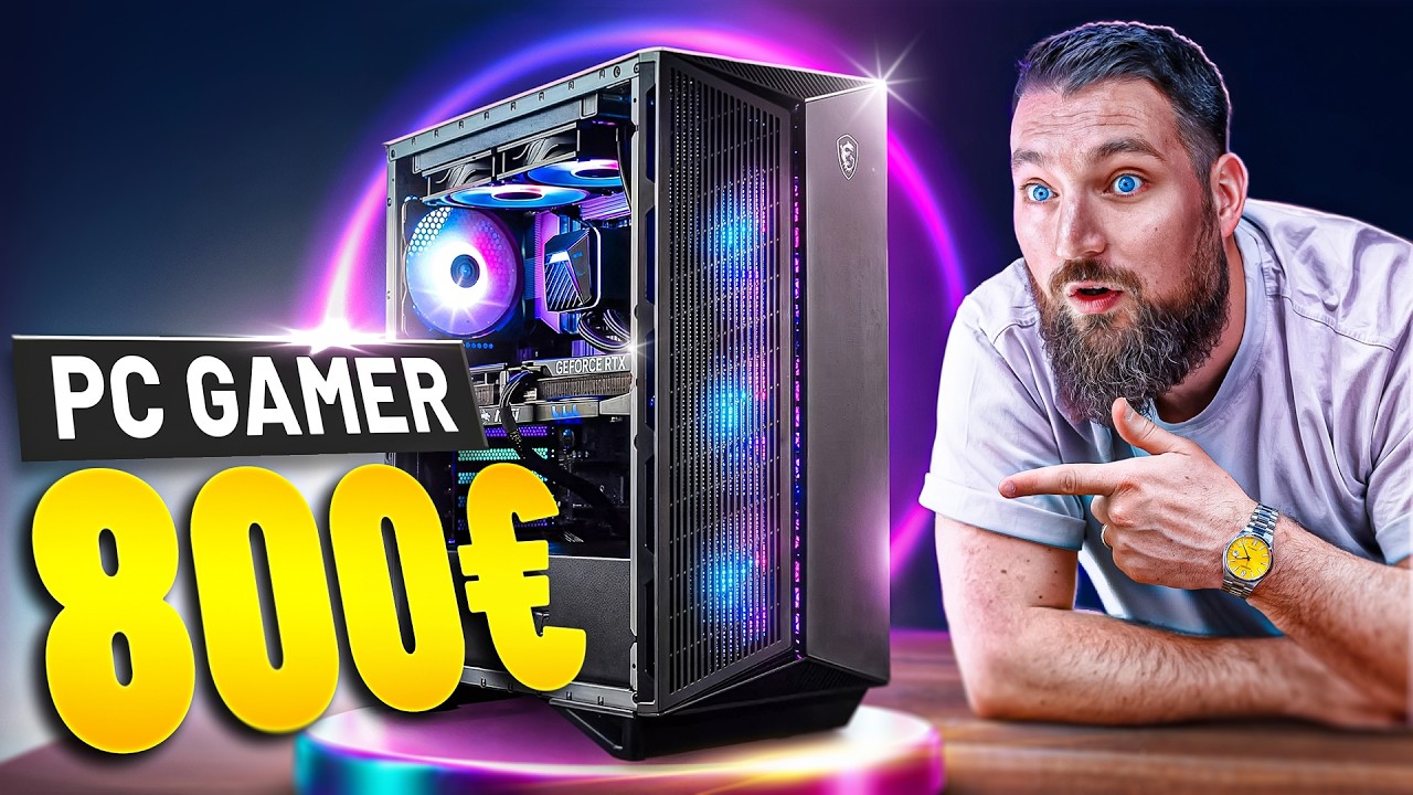 La CONFIG PC Gamer PARFAITE pour 800€